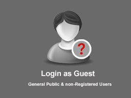 Log in as a guest